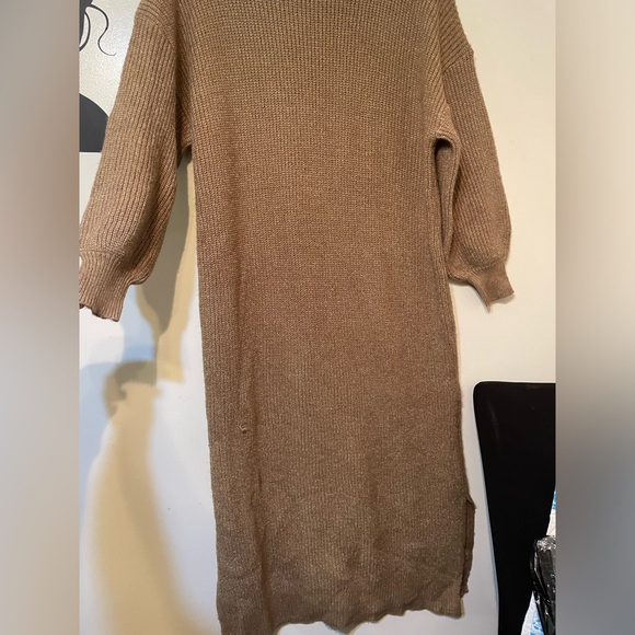 Beige sweater dress size 16 - Picture 10 of 10